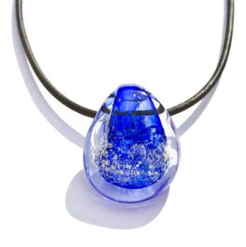 blue pendant